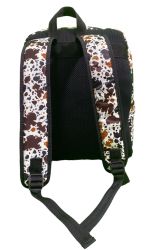 Showman Cow Print Nylon Everyday Backpack #4